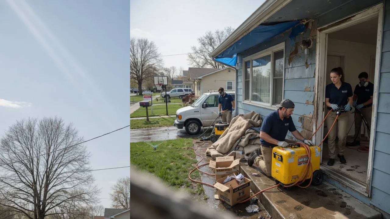 Basement Flood Cleanup in Geneva, IL near me